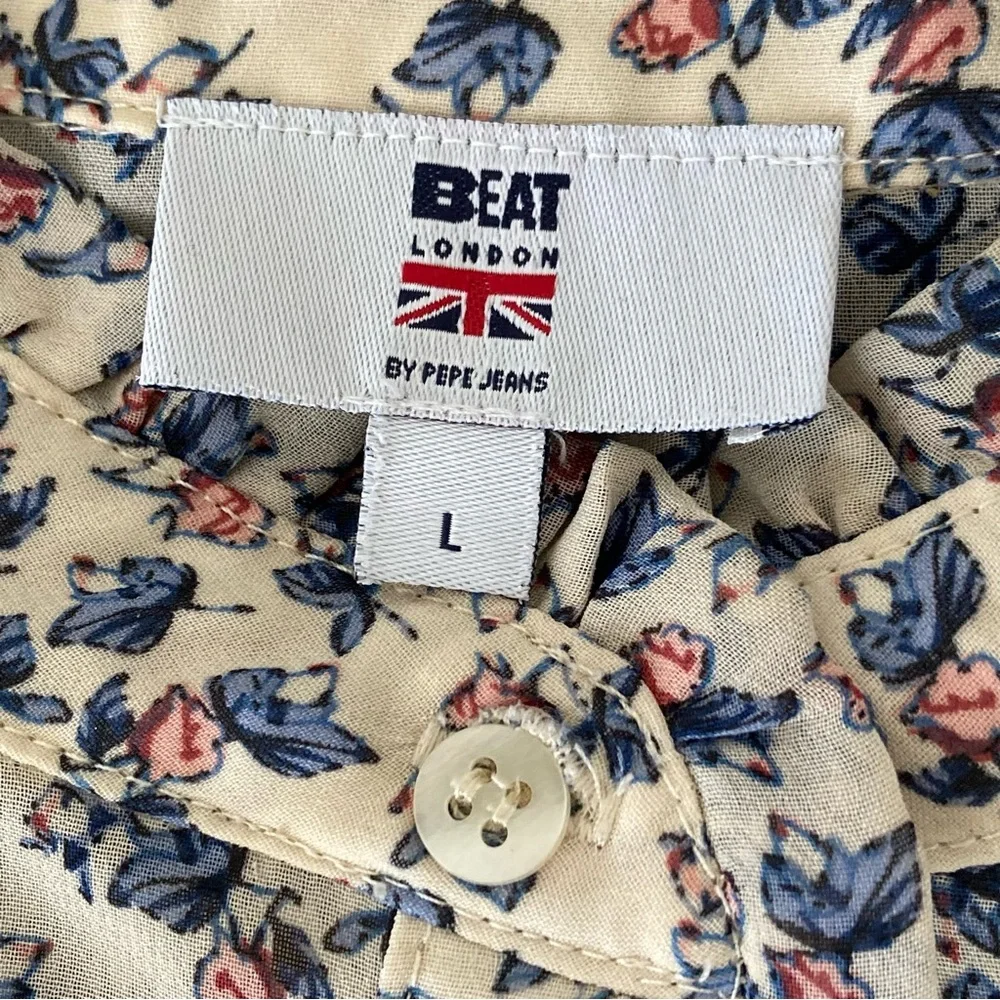 NEW Floral Button-Up Shirt - Picture 2 of 6